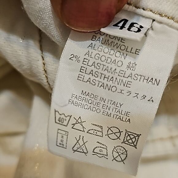 Angelo marani abstract art pants made In Italy size 46 - Picture 10 of 11